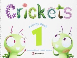 CRICKETS 1 3AÑOS WB PACK 16                       RICIN03EI