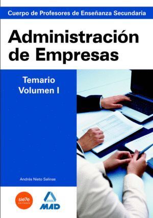 CUERPO PROFESORES ENSEÑANZA SECUNDARIA ADMINISTRACION 1