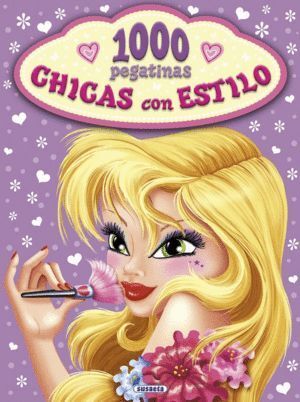 1000 PEGATINAS CHICAS CON ESTILO MORADO