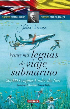 VEINTE MIL LEGUAS DE VIAJE SUBMARINO ESPAÑOL/INGLES