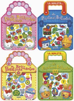 PEGATINAS VIAJERAS 4 TITULOS