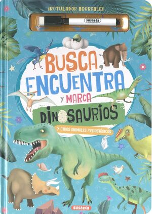 BUSCA ENCUENTRA Y MARCA DINOSAURIOS Y OTROS ANIMALES