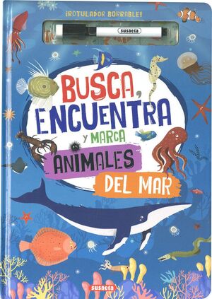 BUSCA ENCUENTRA Y MARCA ANIMALES DEL MAR