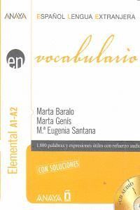 VOCABULARIO A1-A2 NIVEL ELEMENTAL ELE