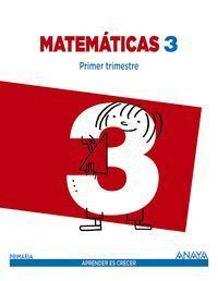 MATEMATICAS 3ºEP MEC TRIMESTRES 14                ANAMAT13EP