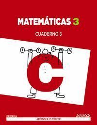 CUADERNO MATEMATICAS 3 3ºEP MEC 14                ANAMAT13EP