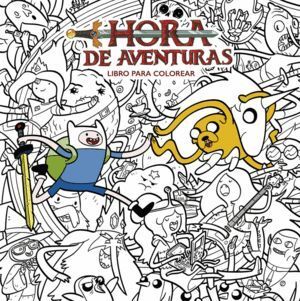 HORA DE AVENTURAS LIBRO PARA COLOREAR