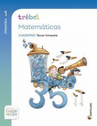 CUADERNO MATEMATICAS 3 1ºEP GLOBAL.14 TREBOL      SANMAT11EP