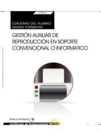 CUADERNO DEL ALUMNO. GESTION AUXILIAR DE REPRODUCCION EN SOP