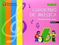 CUADERNO MUSICA 6ºEP +CD                          VICMU16EP