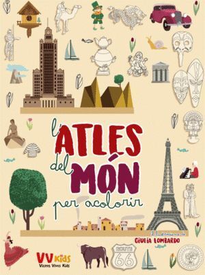 ATLES DEL MON PER ACOLORIR