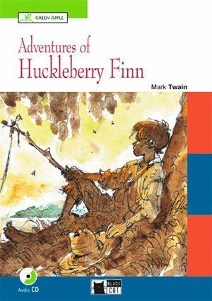 ADVENTURES OF HUCKLEBERRY FINN WITH CD A2-B1 GREEN APPLE