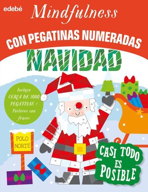 MINDFULNESS CON PEGATINAS NUMERADAS NAVIDAD