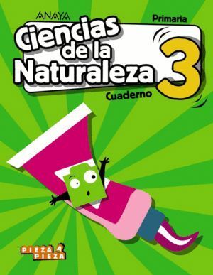 CUADERNO CIENCIAS NATURALEZA 3ºEP 18 AR/C/CAN/MAN/CE/BA/ME