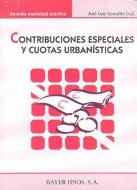 CONTRIBUCIONES ESPECIALES Y CUOTAS URBANISTICAS