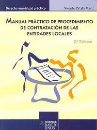 MANUAL PRACTICO PROCEDIMIENTO CONTRATACION ENTIDADES LOCALES