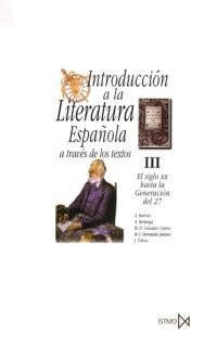 INT.A LA LITERATURA ESPAÑOLA 3º                   ITS