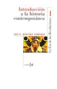 INTRODUCCION HISTORIA CONTEMPORANEA VOL 1