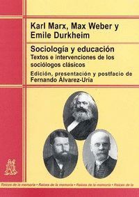 SOCIOLOGIA Y EDUCACION