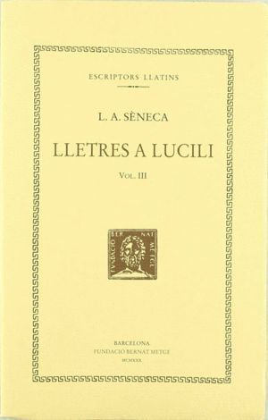 LLETRES A LUCILI VOL III