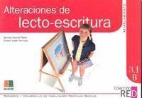 ALTERACIONES LECTOESCRITURA 3.1 B NA