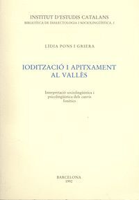 IODITZACIO I APITXAMENT AL VALLES