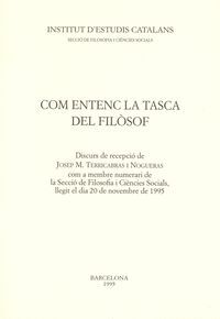 COM ENTENC LA TASCA DEL FILOSOF