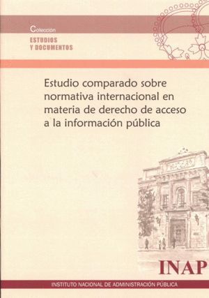 ESTUDIO COMPARADO SOBRE NORMATIVA INTERNACIONAL EN MATERIA D