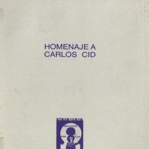 HOMENAJE A CARLOS CID