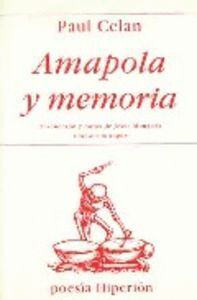AMAPOLA Y MEMORIA