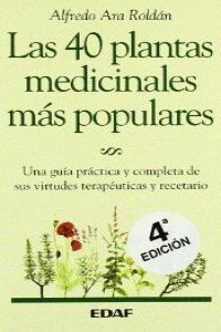 40 PLANTAS MEDICINALES MAS POP.DE ESPA
