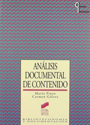 ANALISIS DOCUMENTAL CONTENIDO