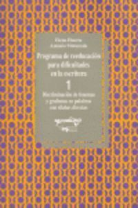 PROGRAMA REEDUCACION DIFICULTADES ESCRITURA 1 VA 3