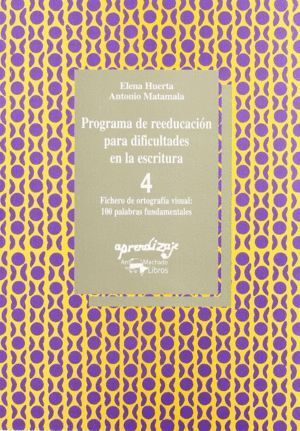 PROGRAMA REEDUCACION DIFICULTADES ESCRITURA 4 VA 6
