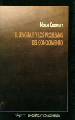 LENGUAJE Y PROBLEMAS CONOCIMIENTO