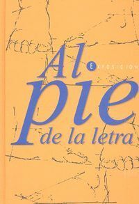 AL PIE DE LA LETRA