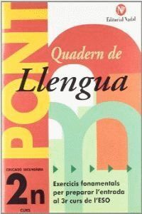 QUADERN PONT LLENGUA 2ºESO CATALUÑA