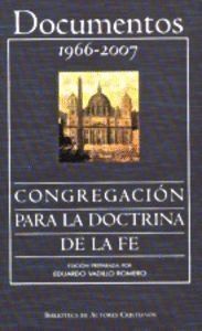 DOCUMENTOS DE LA CONGREGACION PARA LA DOCTRINA DE LA FE (196
