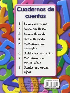 CUADERNOS DE CUENTAS 1
