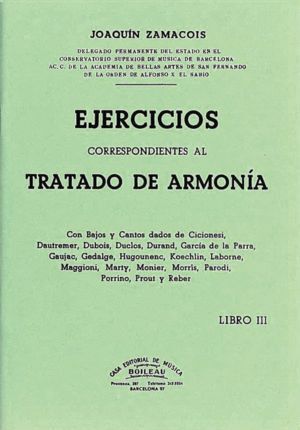 EJERCICIOS ARMONIA VOL. III
