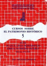 CURSOS SOBRE EL PATRIMONIO HISTORICO 5