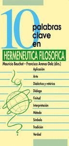 10 PALABRAS CLAVE EN HERMENEUTICA FILOSOFICA