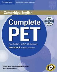 COMPLETE PET WB+CD 11 SPANISH SPEAKERS WITHOUT ANS