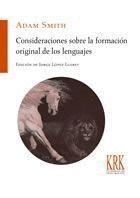 CONSIDERACIONES SOBRE LA FORMACION ORIGINAL DE LOS LENGUAJES
