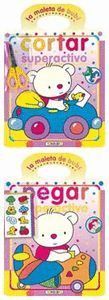 MALETA BUBI SUPERACTIVO PEGATINAS Y TIJERAS 2 TITULOS