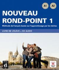NOUVEAU ROND POINT 1 A1 A2 ELEVE+CD