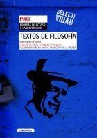 TEXTOS DE FILOSOFIA PAU MADRID