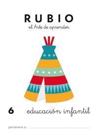 CUADERNO RUBIO EDUCACION INFANTIL 6