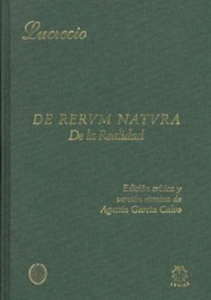 DE RERUM NATURA DE LA REALIDAD O.VARIAS