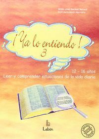 YA LO ENTIENDO 3  SOLUCIONES ESCOLARES 13